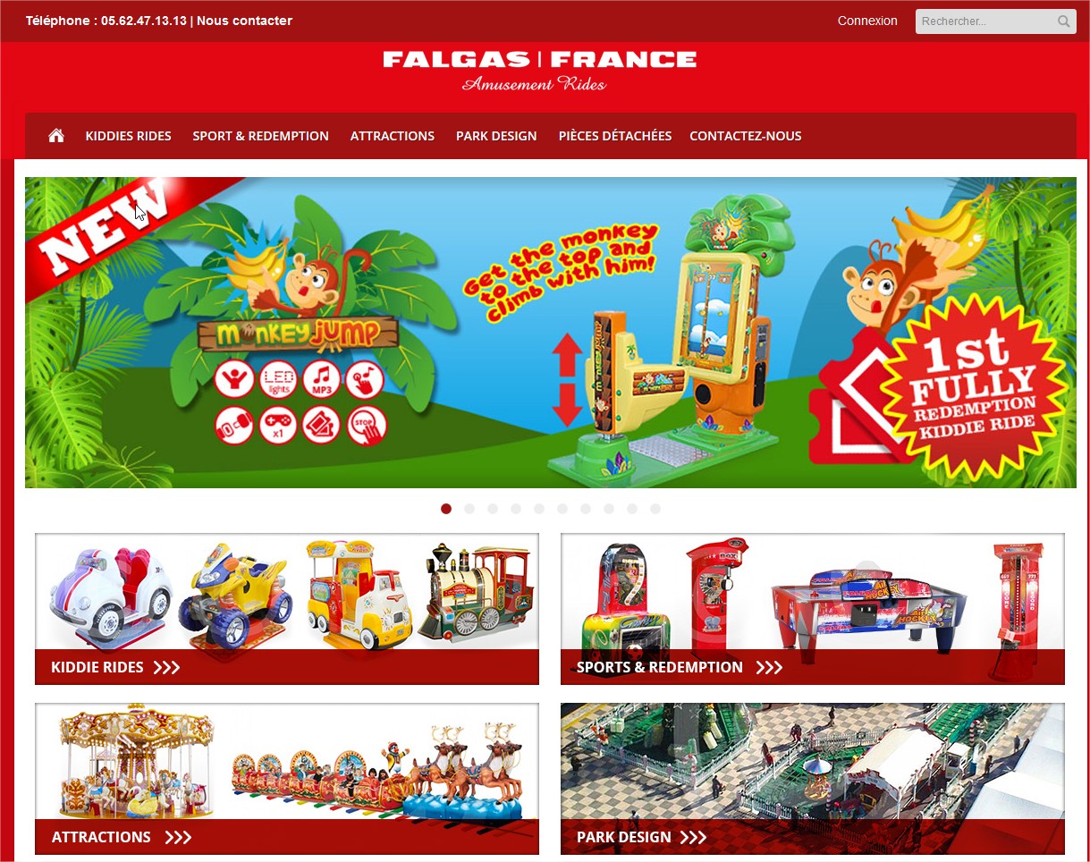 Vente de manèges pour enfants